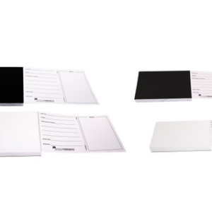 Crime Sketch Backing Card Pad - White