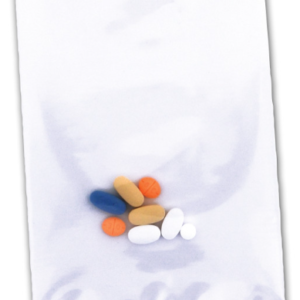 Plain Plastic Evidence Bags