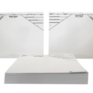 Palm Print Record Cards