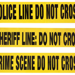 Barrier Tape - Crime Scene