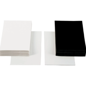 Reversible Backing Cards - White